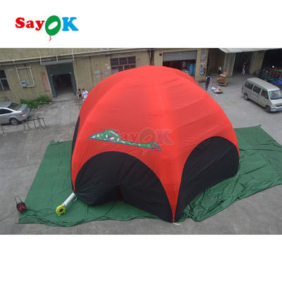 বড় ক্যাম্পিং Inflatable Gazebo Marquee Tent Trade আউটডোর Inflatable Igloo Marquee Dome Spider Tent for Event