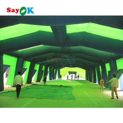 বাণিজ্যিক inflatable খেলাধুলা তাঁবু বিজ্ঞাপন inflatable খেলাধুলা ঘটনা জন্য টানেল তাঁবু