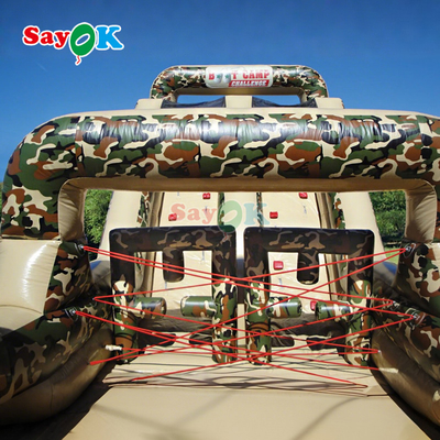 SayOk বাণিজ্যিক inflatable বাধা কোর্স বহিরঙ্গন inflatables বিশাল inflatable বাধা কোর্স প্রাপ্তবয়স্কদের জন্য