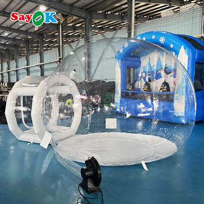 Sayok পোর্টেবল ইনflatable বুদ্বুদ তাঁবু ঘর বাচ্চাদের জন্য বুদ্বুদ ঘর ফুঁ