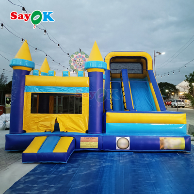 আউটডোরের জন্য 23ft বাণিজ্যিক inflatable bouncing castle inflatable bounce combo