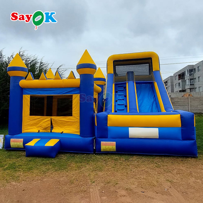 আউটডোরের জন্য 23ft বাণিজ্যিক inflatable bouncing castle inflatable bounce combo