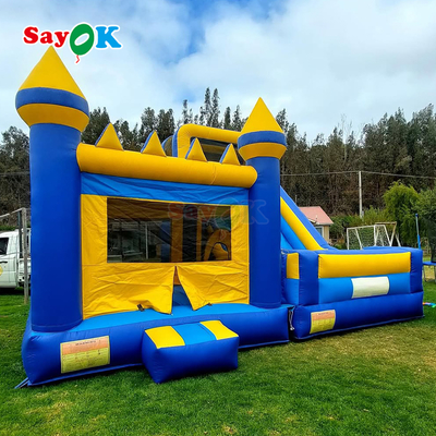 আউটডোরের জন্য 23ft বাণিজ্যিক inflatable bouncing castle inflatable bounce combo