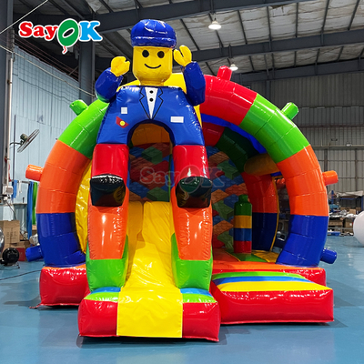 সায়োক ফ্রি ডিজাইন বাণিজ্যিক বাউন্সী কাসল inflatable bounce house combo for kids