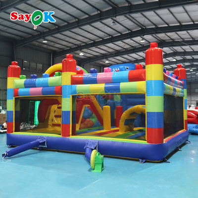 সায়োক ফ্রি ডিজাইন বাণিজ্যিক বাউন্সী কাসল inflatable bounce house combo for kids