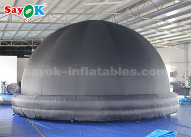 বিজ্ঞান বিশ্লেষণ জন্য কালো 5m ব্যাসার্ধ Inflatable Planetarium গম্বুজ তাঁবু