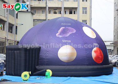 স্কুল শিক্ষা জন্য 8m স্ট্রং Inflatable Planetarium গম্বুজ তাঁবু