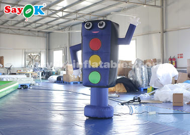 ব্লো আপ কার্টুন চরিত্র প্রচার inflatable কার্টুন চরিত্র 2m ট্রাফিক লাইট মডেল সিই