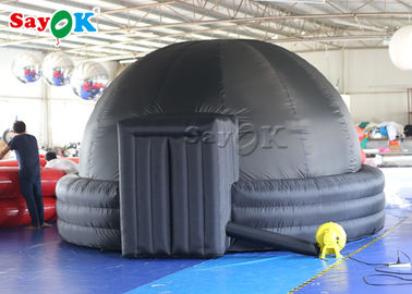 4 এম শিখা retardant বড় inflatable প্ল্যানেটারিয়াম প্রজেকশন তাঁবু গম্বুজ জ্যোতির্বিজ্ঞানের পাঠদানের জন্য