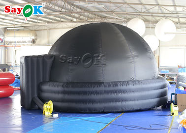 4 এম শিখা retardant বড় inflatable প্ল্যানেটারিয়াম প্রজেকশন তাঁবু গম্বুজ জ্যোতির্বিজ্ঞানের পাঠদানের জন্য