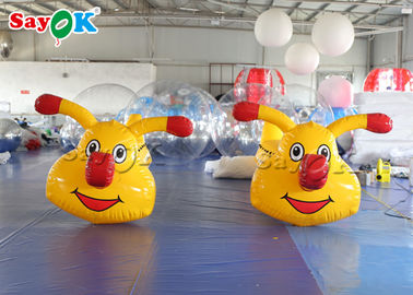 6 মিটার মজার কার্নিভাল সজ্জা টিম বিল্ডিং গেমসের জন্য inflatable প্রাণী বেলুন inflatable Caterpillar