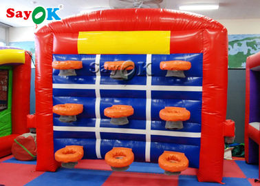 Inflatable লন গেম OEM Inflatable বাস্কেটবল হুপ খেলনা ইন্টারেক্টিভ কিড Inflatable বাস্কেটবল গেম