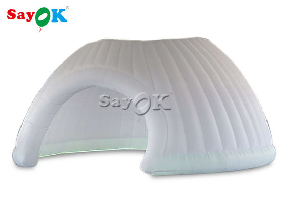 কাস্টম inflatable তাঁবু কর্পোরেট ইভেন্ট সমাপ্ত 6m LED inflatable গম্বুজ তাঁবু
