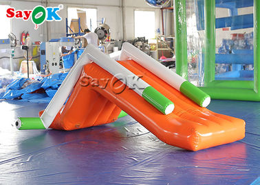 শিশুদের জন্য বহিরঙ্গন inflatable স্লাইড অগ্নি retardant আরোহণ inflatable bouncer স্লাইড ইয়ট ওয়াটার পার্ক জন্য