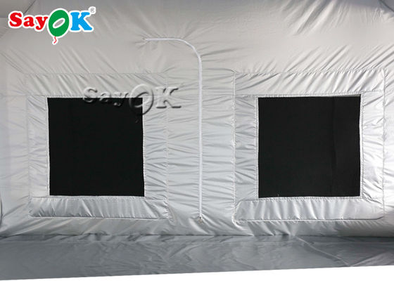 সেরা inflatable তাঁবু 7x5x3mH সিলভার গাড়ী inflatable স্প্রে বুথ