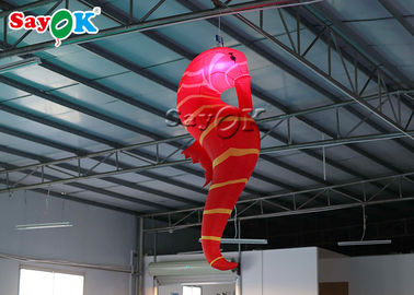 2 মি LED উত্সব সজ্জা জন্য হালকা inflatable সিহর্স মডেল