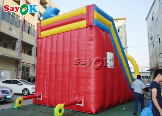 স্লাইড সঙ্গে inflatable বাউন্স হাউস বড় inflatable স্লাইড বেকয়ার্ড কিডস বাণিজ্যিক খেলার মাঠ inflatable জল স্লাইড