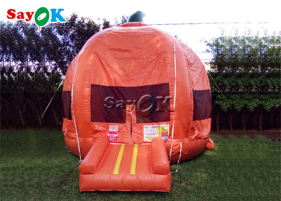 5.6x4.8x4.5mH কুমড়ো থিম inflatable বাউন হাউস ইউভি প্রতিরোধী