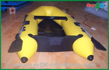 তাপ সিল হলুদ পিভিসি Inflatable নৌকা লাইটওয়েট Inflatable নৌকা