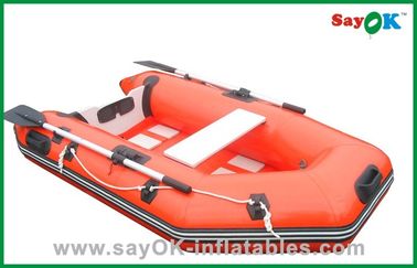 বাণিজ্যিক লাল পিভিসি Inflatable নৌকা কাস্টম Inflatable পণ্য