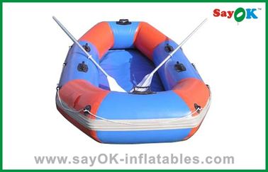 2 ব্যক্তি কাস্টমাইজড Inflatable নৌকা 1.2 মিমি পিভিসি Tarpaulin জল খেলনা নৌকা