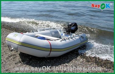 মোটর নদী সঙ্গে বৈদ্যুতিক Inflatable নৌকা মাছ ধরার নৌকা উড়ে