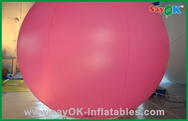 গোলাপী রঙ Inflatable বেলুন বহিরঙ্গন Inflatable হিলিয়াম বেলুন