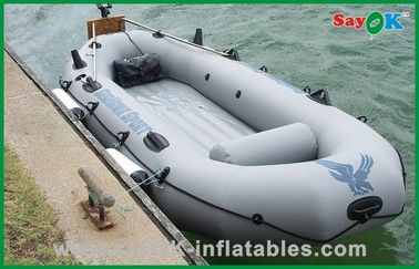 স্বনির্ধারিত 4 ব্যক্তি Inflatable বাহা নৌকা ছোট বাণিজ্যিক মাছ ধরার নৌকা