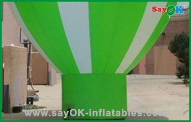সবুজ রঙের Inflatable বেলুন বাণিজ্যিক দৈত্য হিলিয়াম বেলুন