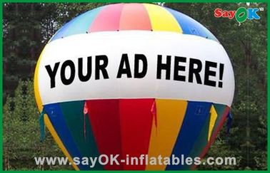 হলিডে সজ্জা জন্য কাস্টম রেইনবো Inflatable গ্র্যান্ড Balloon