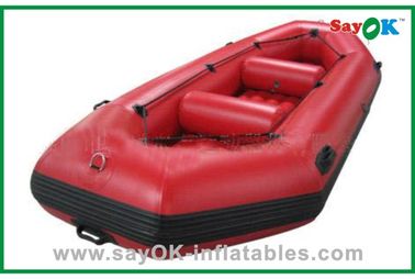 টেকসই প্রাপ্তবয়স্ক পিভিসি অনমনীয় Inflatable নৌকা 3 - 8 ব্যক্তি জল পার্ক বিনোদন