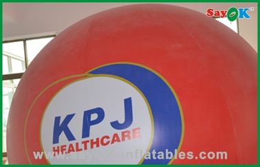 লাল বড় হিলিয়াম বেলুন বাণিজ্যিক Inflatable পণ্য হিলিয়াম গ্যাস বেলুন