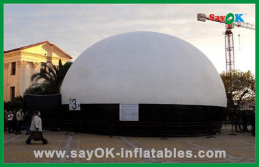 স্কুল, বড় Inflatable তাঁবু জন্য বহিরঙ্গন Inflatable Planetarium গম্বুজ