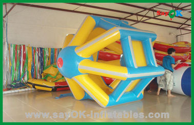 বড় মজার রোলিং Inflatable জল খেলনা কাস্টম বিজ্ঞাপন Inflatables