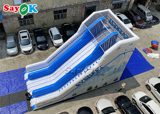 বাণিজ্যিক উদ্যানগুলি জল উদ্যানের জন্য inflatable বাউন্সার স্লাইড
