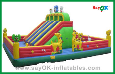 জিনাট বাণিজ্যিক আবাসিক বাউন্স হাউস inflatable bouncer / inflatable slide / inflatable combo for kids