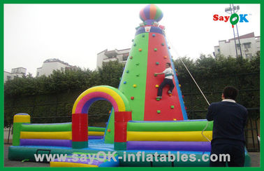বিশাল আকারের বাণিজ্যিক inflatable বাউন্সার / ইভেন্টের জন্য inflatable ক্লাইম্বিং ভাড়া জন্য inflatable বাউন্সার বিক্রয়