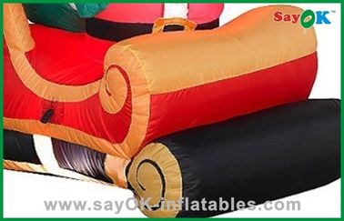 বিজ্ঞাপন বড় স্যান্টাক্লজ জন্য Inflatable ক্রিসমাস সজ্জা