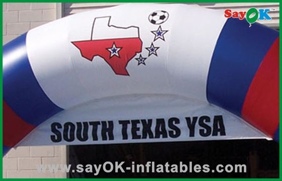 দৈত্য প্লাস্টিক পিভিসি Inflatable প্রবেশ চর প্রচারমূলক Inflatable বিজ্ঞাপন পণ্য