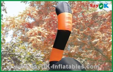 LED আলোর Inflatable হলিডে সজ্জা মজার Inflatable হ্যালোইন ক্যাট