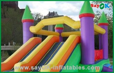 ব্লো আপ স্লিপ এন স্লাইড আউটডোর কিডস inflatable bouncer স্লাইড inflatable bounce house with slide