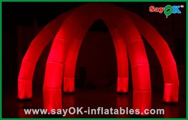 মাকড়সা আকৃতি LED তাঁবুর হাঁটু Inflatable আলো সজ্জা বিবাহের জন্য / পার্টি