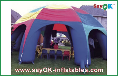 হাইকিং PVC Tarpaulin Inflatable Air Tent Spider Waterproof for Family Outdoor Camping Custom Advertising Party Tent