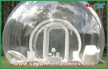 বহনযোগ্য বহিরাগত Inflatable বাবল তাম্বু কাস্টম দৈত্য আন্তরিক লন তাঁবুর