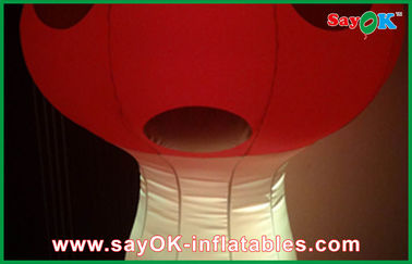 LED আলোর Inflatable মাশরুম সজ্জা কাস্টম বিজ্ঞাপন Inflatables