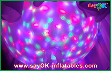 হলিডে জন্য রঙিন LED জেলিফিশ Inflatable আলোর অলংকরণ