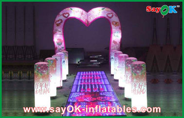 বিবাহের নেতৃত্বে আর্কিটেকচার সজ্জা Inflatable ছায়াপথ আলো কাস্টমাইজড আকার