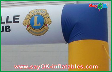 ওয়াটারপ্রুফ দুই ফুট Inflatable প্রবেশপত্র কাস্টম বিজ্ঞাপন Inflatables
