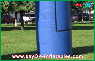 নীল বিশাল Inflatable আর্কাইভ অক্সফোর্ড আমদানি বাণিজ্যিক Inflatable গঠন
