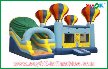 বাণিজ্যিক Inflatable বাউন্স ব্যাকওয়ার্ড মজা Inflatable খেলার মাঠ জমকালো হাউস